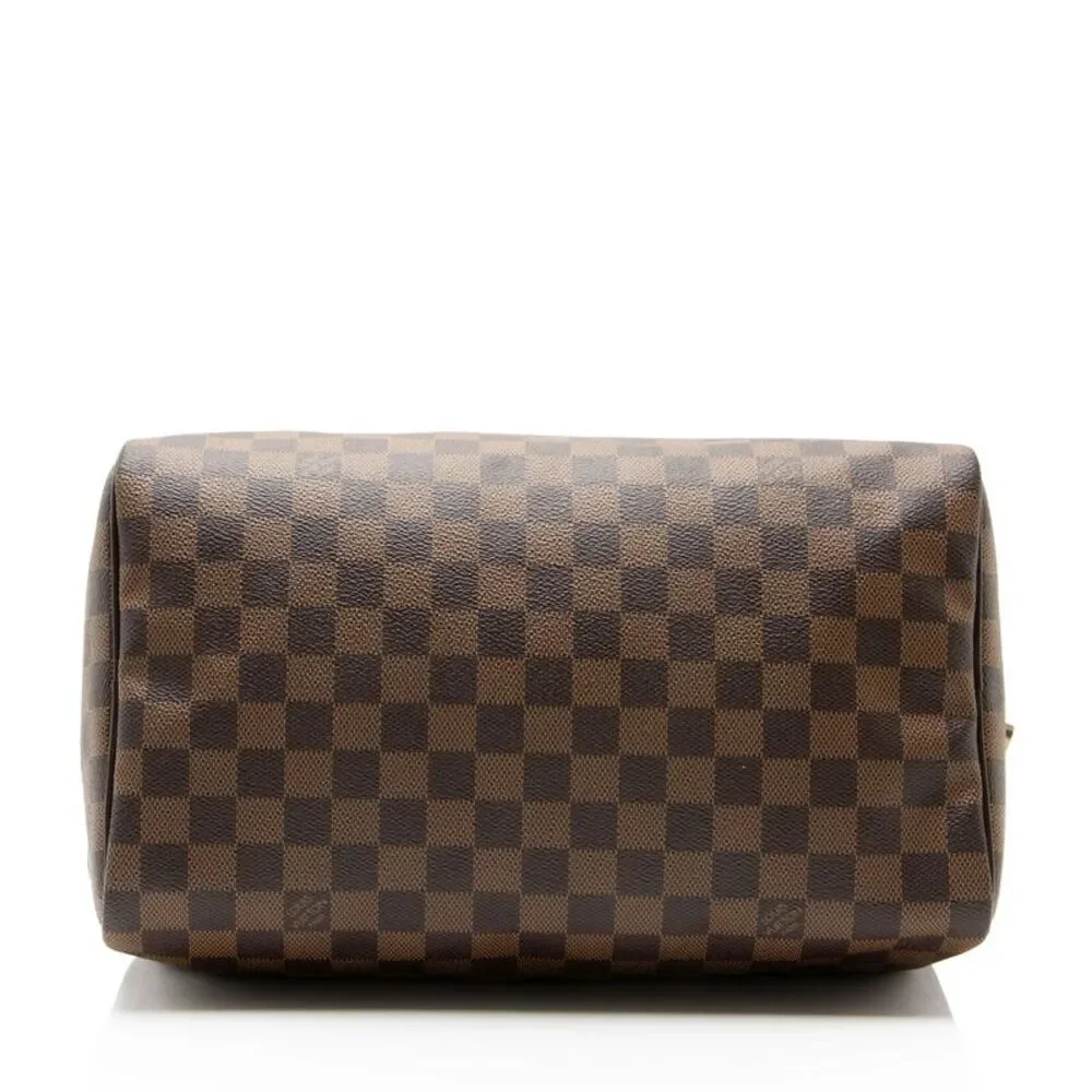 Louis Vuitton Damier Ebene Speedy 30 Satchel